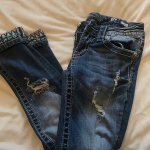 Miss Me Signature Cropped Jeans